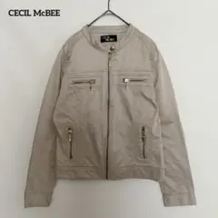 【CECIL McBEE】セシルマクビー　ノーカラージャケット　38
