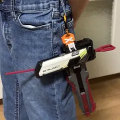 Beyblade X 迴旋發射器專用掛鉤 1 個【淺灰色 X 橘色】