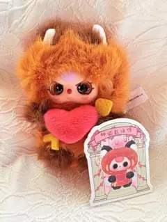 babythree ぬいぐるみ キーホルダー キューピットキラキラ目のきつねさん