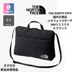 THE NORTH FACE国内正規品ジオフェイスポーチ NM32356ブラック