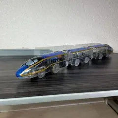 【非売品・レア】プラレール E7系新幹線 かがやき クリア仕様 動作確認済