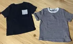 PETIT BATEAU ベビーTシャツ 2枚セット　18m/81cmのサムネイル