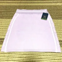 新品タグ付き　トミーヒルフィガーゴルフ　スカート　レディース　S ニット　薄紫のサムネイル