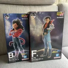 一番くじ ドラゴンボールGT B賞ベジータ F賞超17号セット - メルカリ