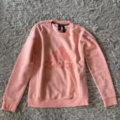 adidas ピンク スウェット XS/S トレーナー　トップス