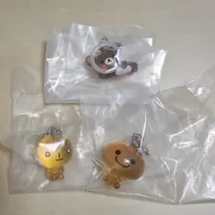 【匿名配送】リラックマ みかんぼうや こげぱん めじるしアクセサリー 3個セット