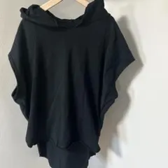 【スカディ】　フーディオーバーサイズ♡定番　ブラックのサムネイル