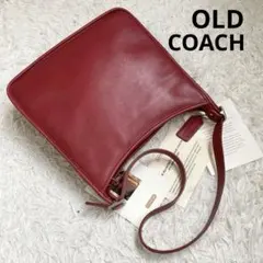 vintage coach old redワンショルダー 赤
