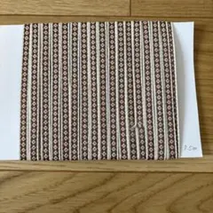 チロリアンテープ　刺繍　8.5m NO.64