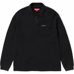 supreme Thermal L/S Polo サーマルXL ブラック