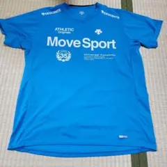 DESCENTE Move Sport Tシャツ 青