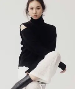 RANDEBOO ランデブー タートルネックニット