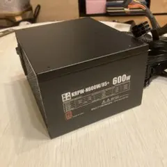 KRPW-N600W/85+ 600W電源ユニット