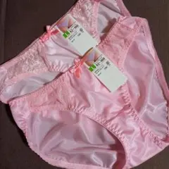 ピンクのレースショーツ Lサイズ 2枚セット