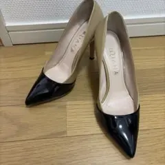 ダイアナ　パンプス　23.5㎝　バイカラーのサムネイル