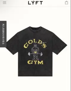 LYFT × GOLD'S GYM Vintage Logo T-Shirt - メルカリ