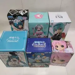 初音ミク Rascal キューポスケット サマーフェス SPM フィギュアセット