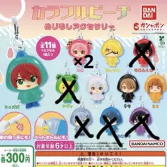 カラフルピーチ めじるしアクセサリー まとめ売り