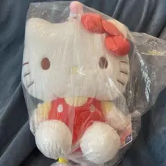 【新品未開封】モンチッチ ハローキティ　アニバーサリーパーティーBIGぬいぐるみ