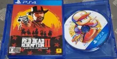 PS4 ソフト 2本セット RDR2 実況パワフルプロ野球2024-2025