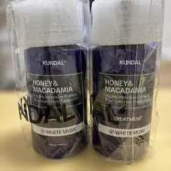 KUNDAL HONEY&MAKADAMIAトリートメント ホワイトムスク ×2のサムネイル