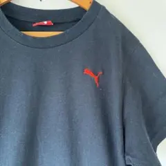 PUMA ロゴシンプル黒キッズT 140