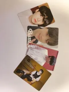 K-POP Butterカード 4枚セット
