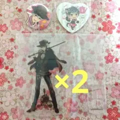 アイナナ 百 一番くじ 王様プリン 缶バッジ アクリルスタンド ナンジャタウン