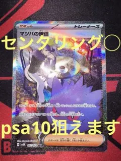 マツバの確信 SAR トレーナーズ