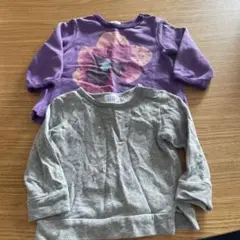 ハッカキッズ♡トップス2枚セット