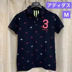 アディダス　テーラーメイドゴルフ　半袖　ポロシャツ　ネイビー