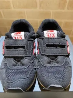 New Balance 313 ベビーシューズ 黒 赤　　13.5センチ
