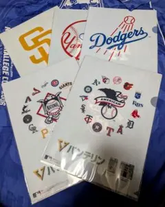 バンテリン ×MLBコラボ クリアファイル ［全5種コンプリートセット］のサムネイル