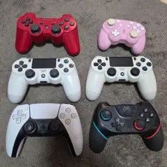 PS5 DualSense コントローラー ジャンク　+その他コントローラー