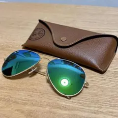 Ray-Ban RB3025 AVIATOR LARGE METAL ケース付