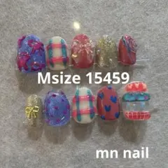 【現品】個性派　ポップ　ネイル