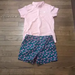 ジャックバニー リバティー 花柄 ポロシャツ ショートパンツ