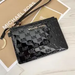 47 マイケルコース　コインケース　ブラック　小銭入れ財布