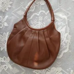 ♥️メロンパン様専用 アニエスbブラウンレザー デザイン トートバッグ