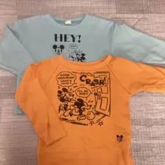 ディズニートレーナー 2枚セット100㎝