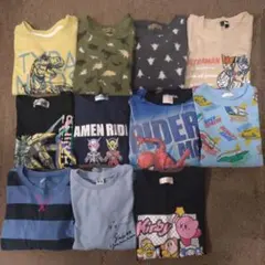 男児120cm　トップス　まとめ売り