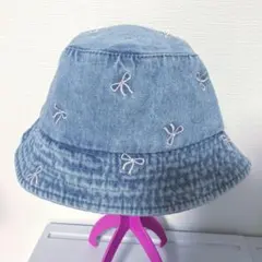 タグ付き✨ドリームシスタージェーン 帽子 ハット ビーズ刺繍 デニム