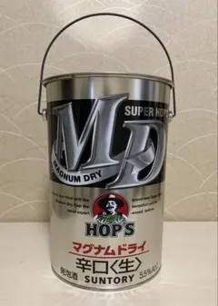 未使用品　サントリー　マグナムドライ ペール缶　非売品　ノベルティ　昭和レトロのサムネイル
