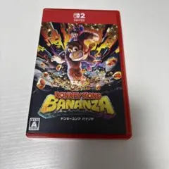 美品　Nintendo Switch 2 ドンキーコング バナンザ ソフト