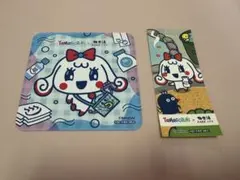 極楽湯　たまごっち みるくっち　コースター & ステッカー セット