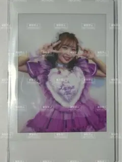 FRUITS ZIPPER 仲川瑠夏 ソロチェキ ハート衣装