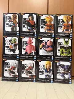 ドラゴンボールZ SOLID EDGE WORKS 出陣　１２体セット　７３
