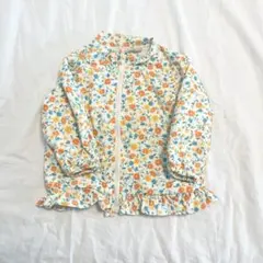 アプレレクール 花柄 ウィンドブレーカー