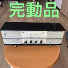 希少 稼働受信品 ナショナル 真空管ラジオ AM390 - メルカリ