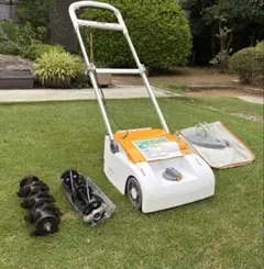 動作良好 RYOBI 芝刈り機 延長コード 集草袋付き LM-2810 24年